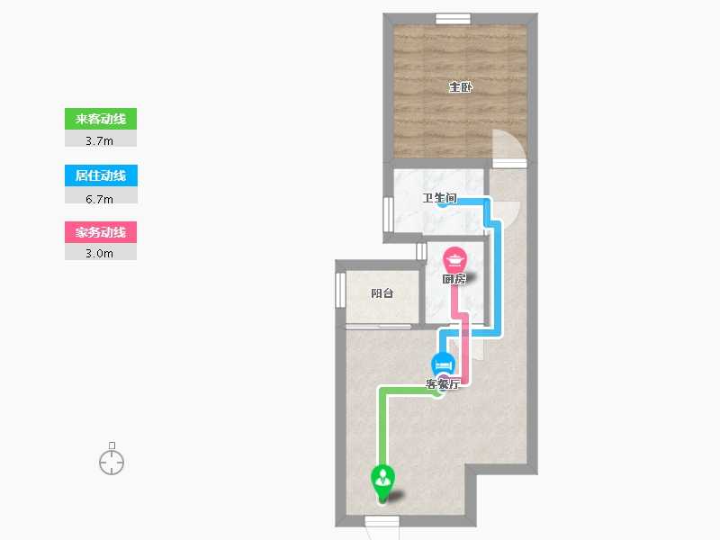 广东省-深圳市-华府馨居-37.07-户型库-动静线