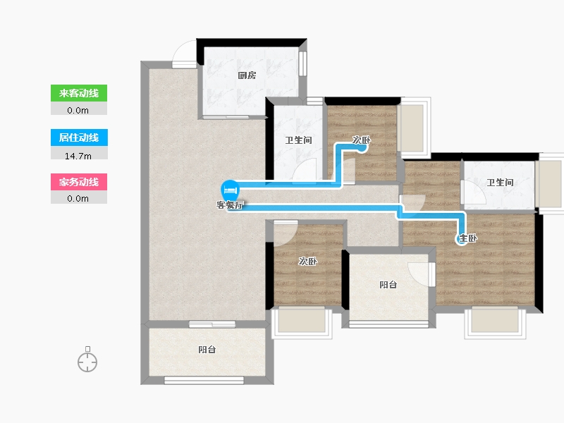 广东省-深圳市-电建洺悦府-86.15-户型库-动静线