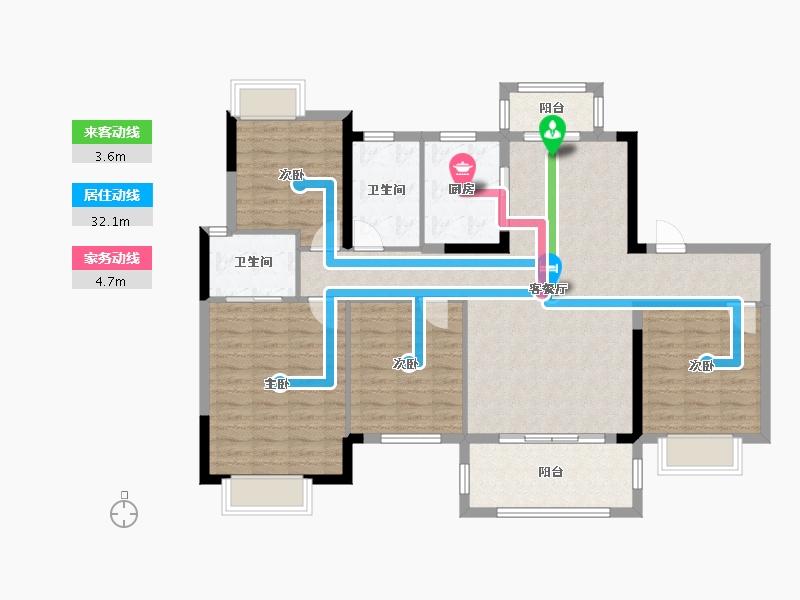 江西省-九江市-东投太阳城-113.20-户型库-动静线