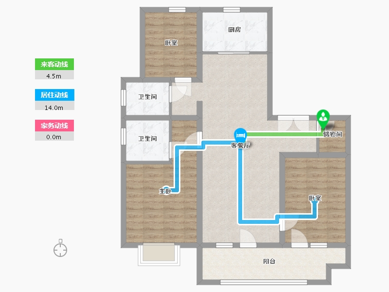 河北省-邢台市-保利云上-108.00-户型库-动静线