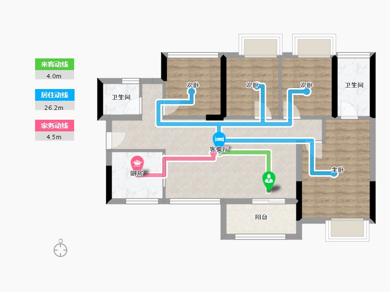 广东省-深圳市-东关珺府-77.21-户型库-动静线