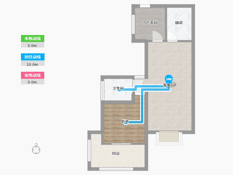 广东省-深圳市-深业东城上邸-56.18-户型库-动静线