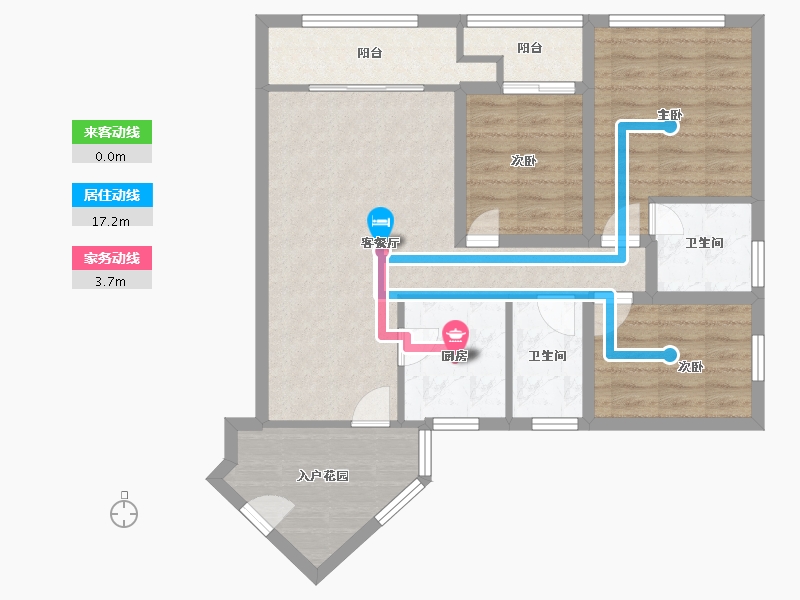 广东省-深圳市-万科金域缇香(一期)-84.29-户型库-动静线