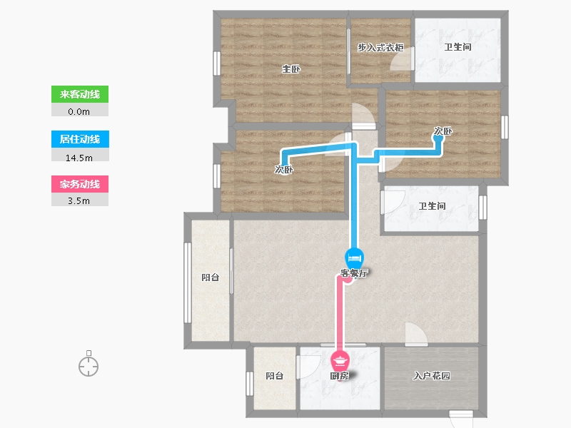 广东省-深圳市-京基御景印象一期-109.08-户型库-动静线