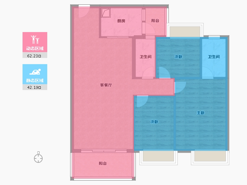 广东省-肇庆市-城投星悦华府-98.38-户型库-动静分区