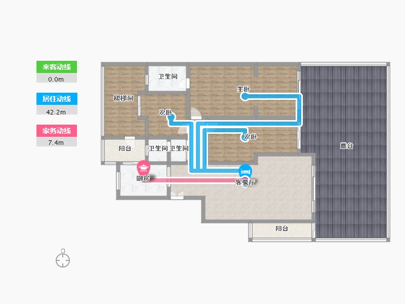 四川省-成都市-堰山和畔3期-120.00-户型库-动静线