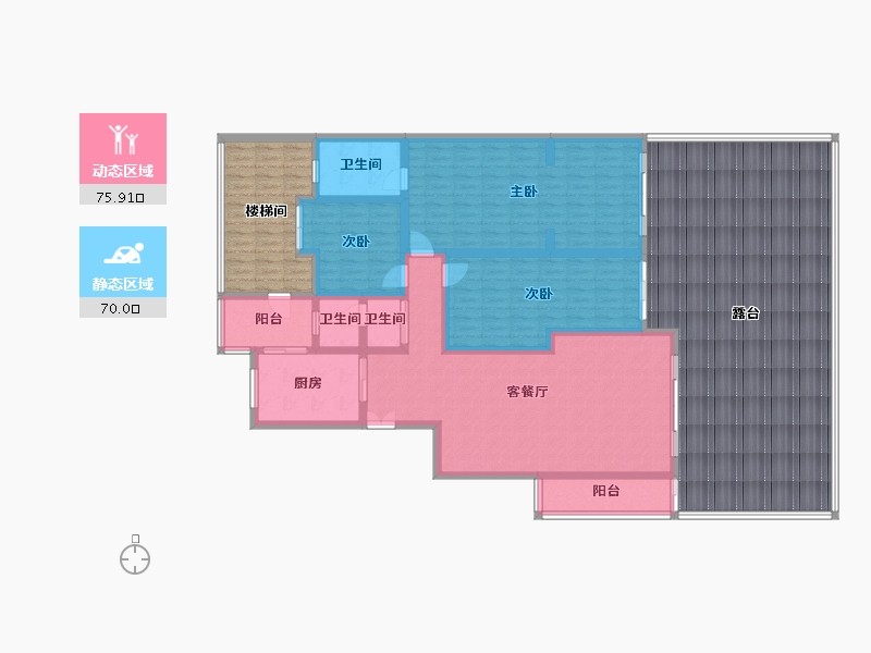 四川省-成都市-堰山和畔3期-120.00-户型库-动静分区