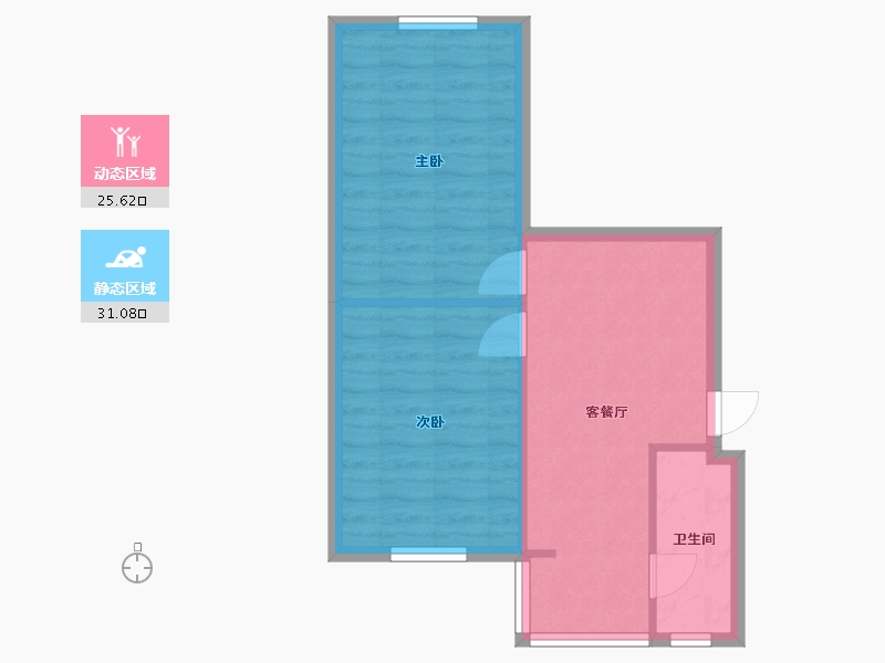 四川省-成都市-光荣北路71号-48.00-户型库-动静分区