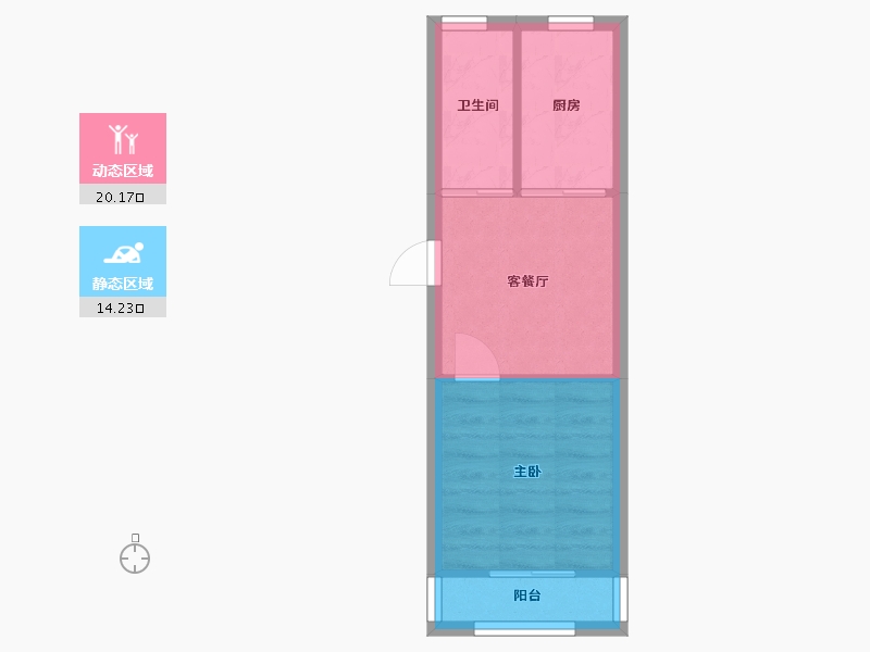 上海-上海市-樱花苑-35.54-户型库-动静分区