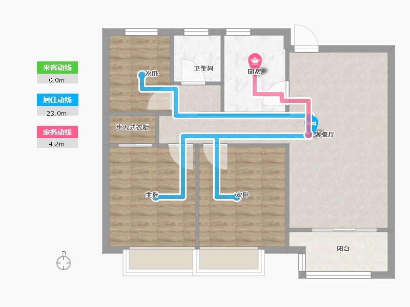 河北省-保定市-朝阳首府-78.40-户型库-动静线