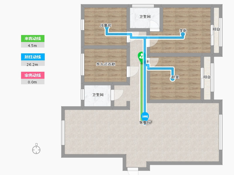 山东省-菏泽市-佳信学府-112.00-户型库-动静线