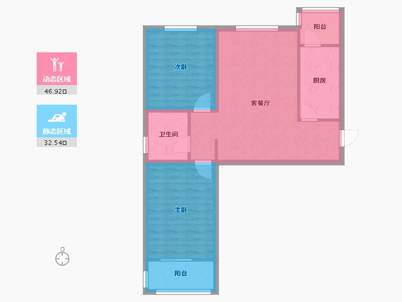 河北省-张家口市-融强御品-71.12-户型库-动静分区