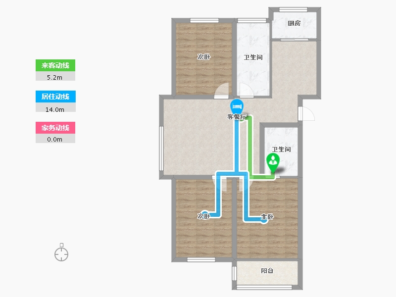 河北省-张家口市-融强御品-93.72-户型库-动静线