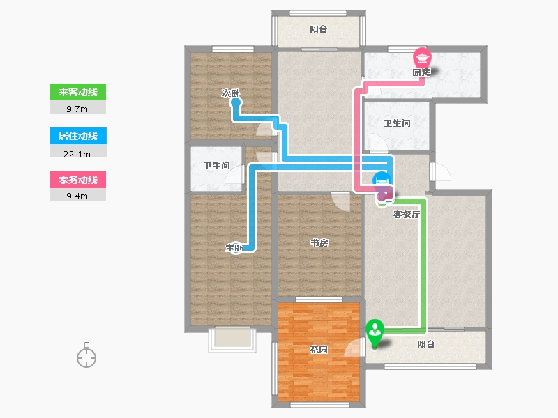 河北省-张家口市-融强御品-146.17-户型库-动静线