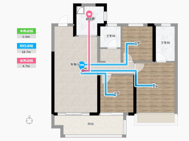 河南省-漯河市-悦璟·学府里-81.06-户型库-动静线