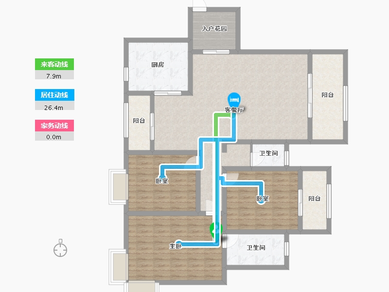 广西壮族自治区-桂林市-边检小区-132.54-户型库-动静线