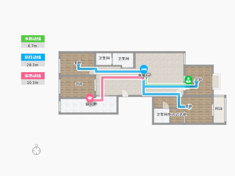 山西省-太原市-财经大学电建家属院-138.00-户型库-动静线