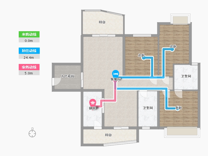 海南省-海口市-东汇西海岸-122.00-户型库-动静线