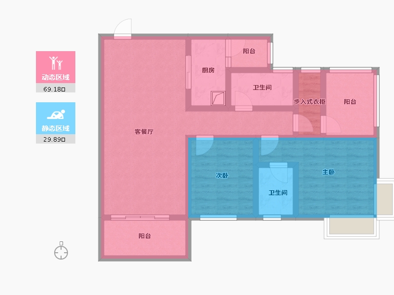 四川省-自贡市-天宇欧景城-224.00-户型库-动静分区