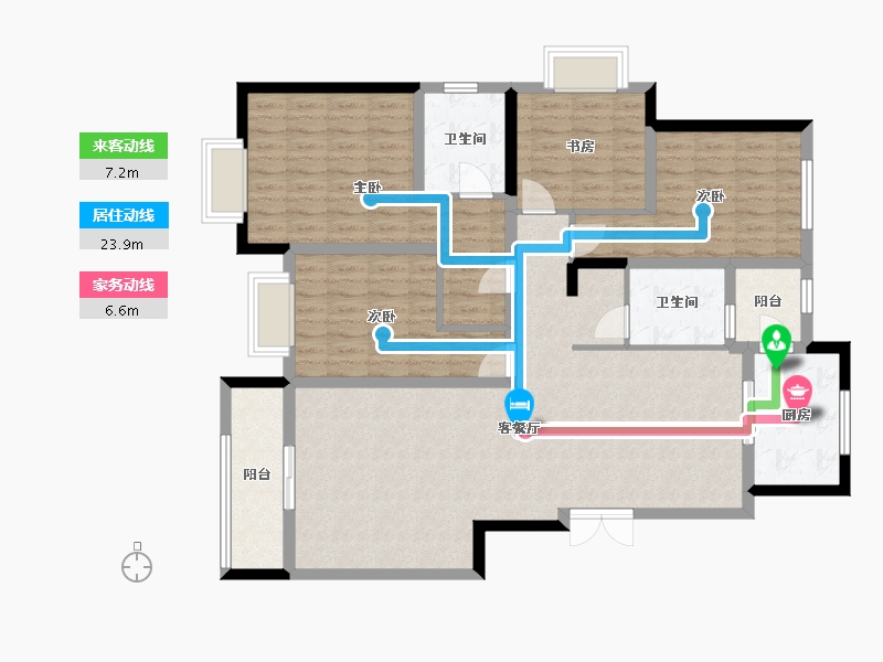 河南省-新乡市-西西里传说-119.00-户型库-动静线