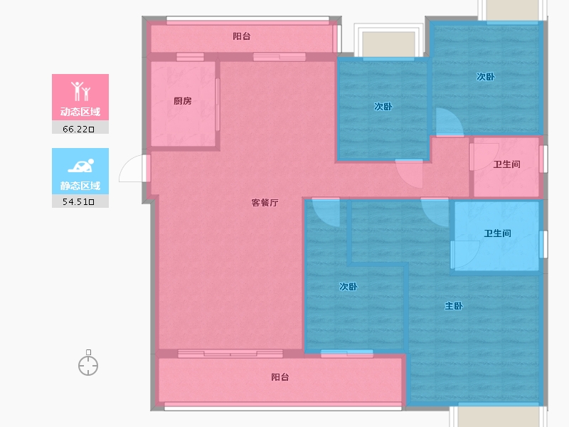 福建省-三明市-名儒御景-115.14-户型库-动静分区