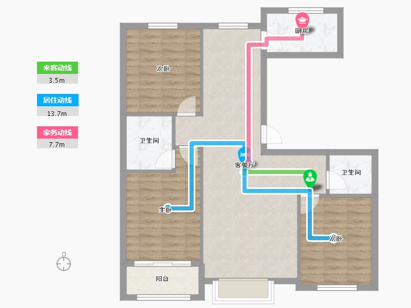 河北省-衡水市-广厦上城-100.00-户型库-动静线