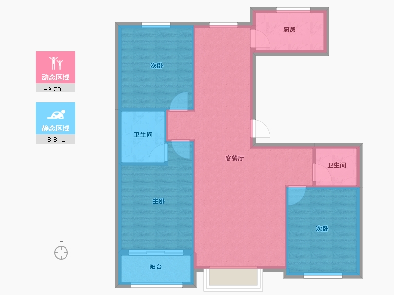 河北省-衡水市-广厦上城-100.00-户型库-动静分区