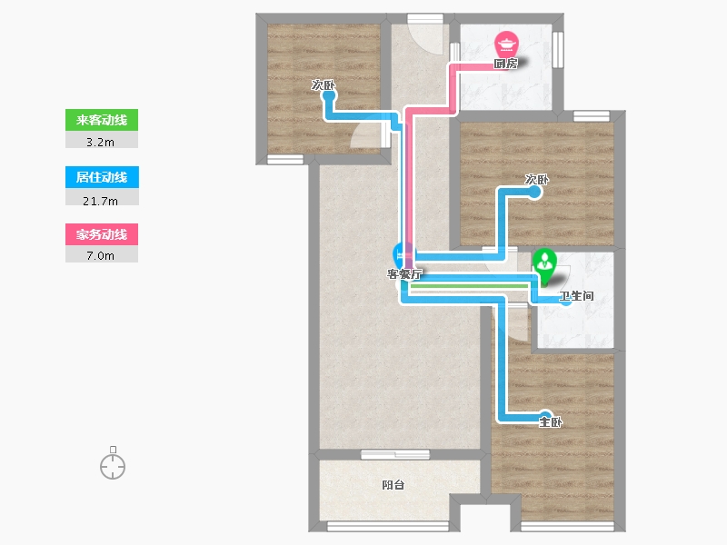 河北省-保定市-百盛家园-74.22-户型库-动静线