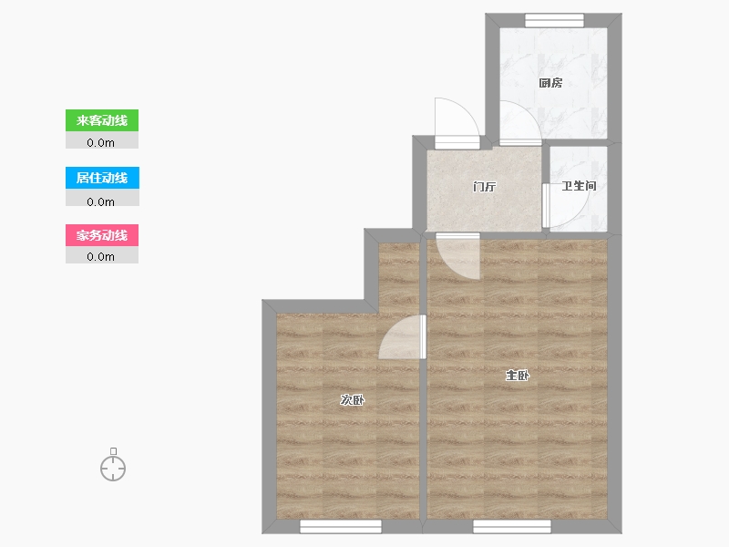 北京-北京市-西坝河东里社区-34.70-户型库-动静线