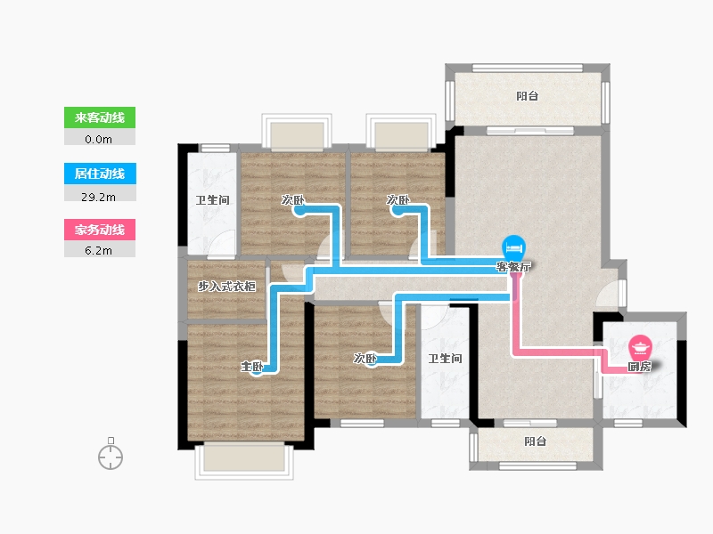 广西壮族自治区-百色市-靖西云天城-117.70-户型库-动静线