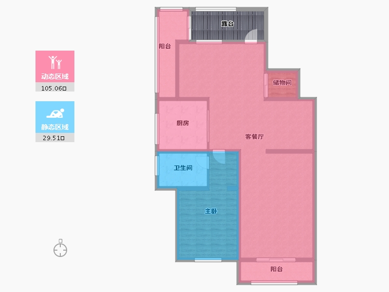 海南省-海口市-佳元·天上人间-348.00-户型库-动静分区