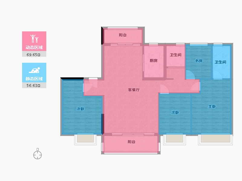 河北省-沧州市-锦溪府-115.20-户型库-动静分区