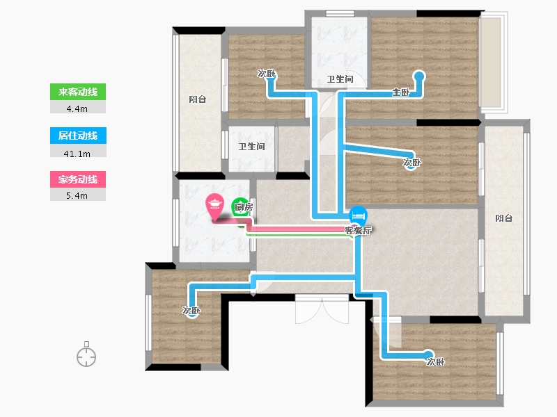 河南省-周口市-壹号院金尊府-138.00-户型库-动静线