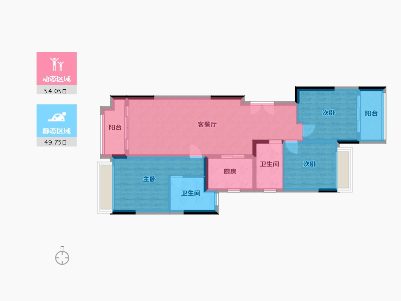 贵州省-贵阳市-广大上城-102.40-户型库-动静分区