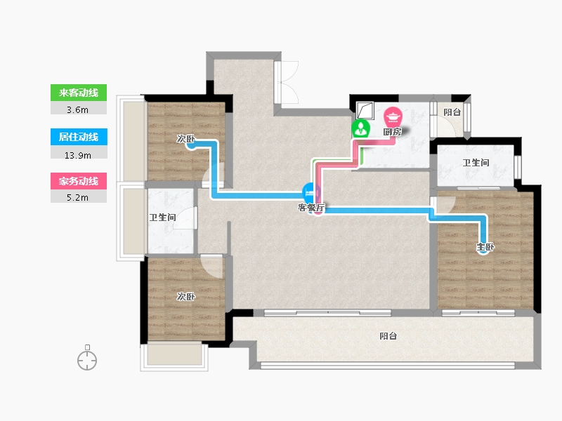 四川省-成都市-远大·林语城-114.42-户型库-动静线