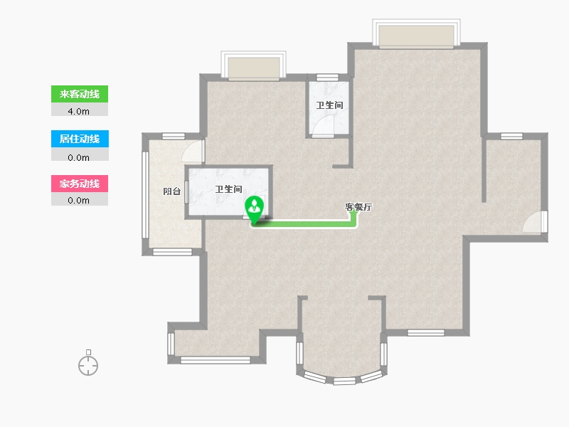 福建省-漳州市-鑫荣嘉园-111.35-户型库-动静线