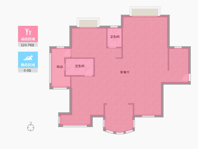 福建省-漳州市-鑫荣嘉园-111.35-户型库-动静分区