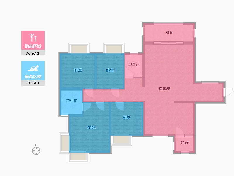 广西壮族自治区-梧州市-灏景玥城-99.20-户型库-动静分区