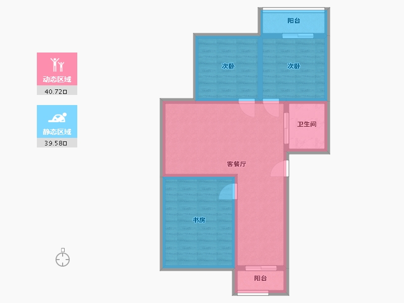 河南省-安阳市-相东小区-东区-88.00-户型库-动静分区