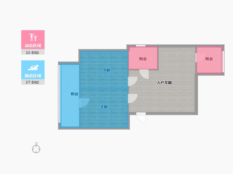 山西省-晋中市-牛奶厂宿舍-71.20-户型库-动静分区