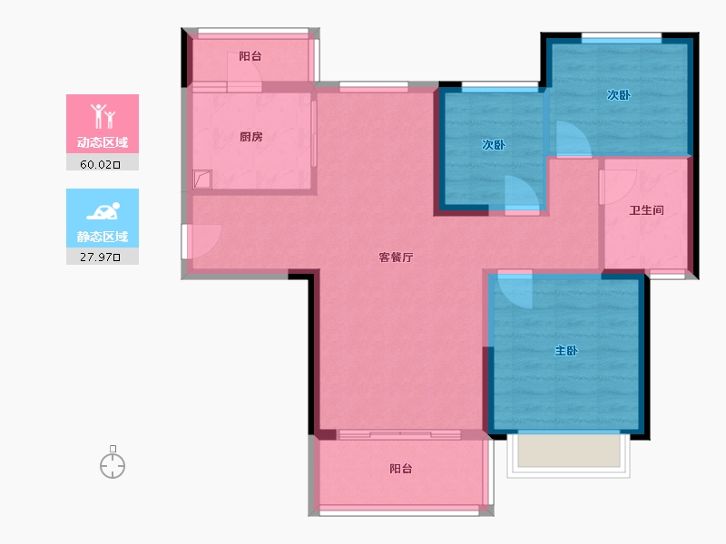 河南省-安阳市-安阳恒大城-91.20-户型库-动静分区