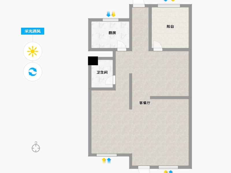 山东省-临沂市-杏花水岸-337.00-户型库-采光通风