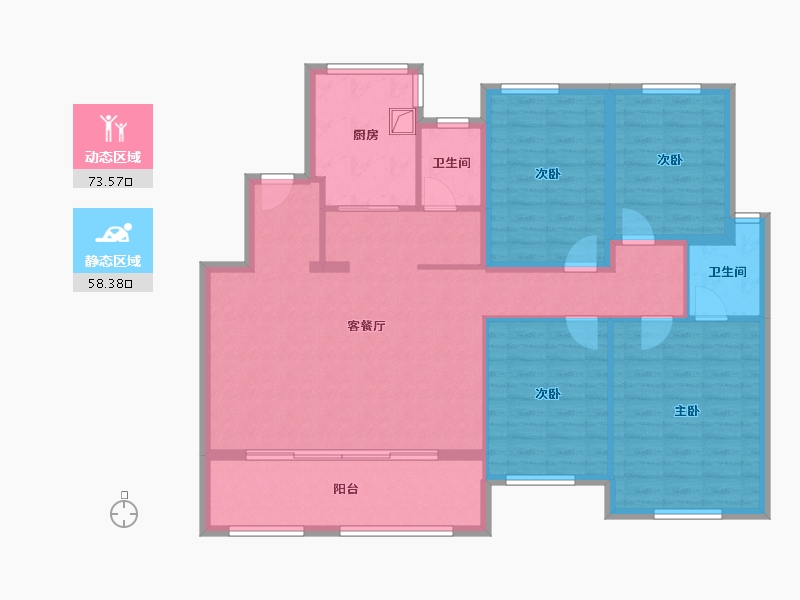 江西省-萍乡市-江山御景-124.00-户型库-动静分区