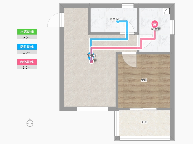 四川省-成都市-培风小区-34.40-户型库-动静线