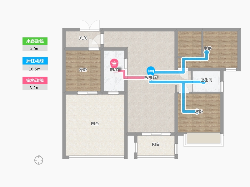 四川省-达州市-乐基国际社区-98.01-户型库-动静线