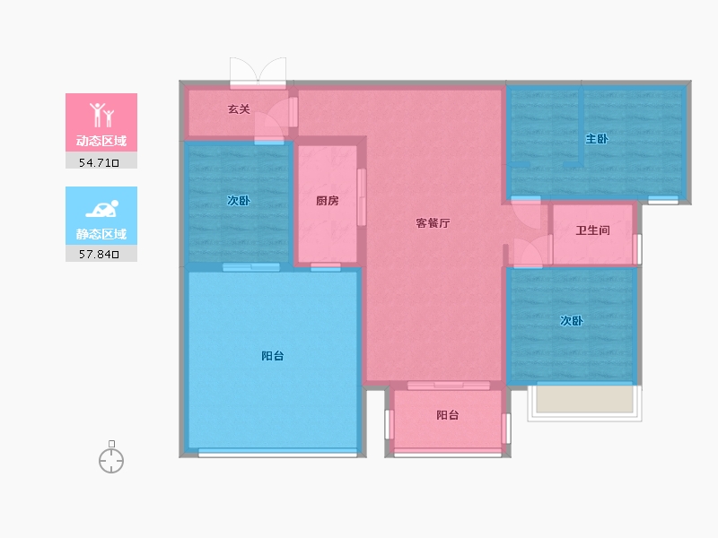 四川省-达州市-乐基国际社区-98.01-户型库-动静分区