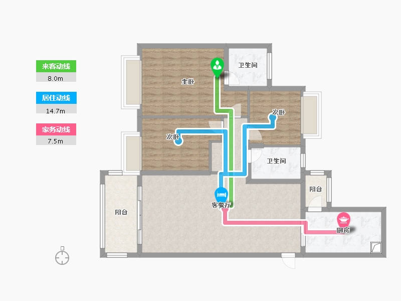 河南省-开封市-恒大帝景-101.60-户型库-动静线