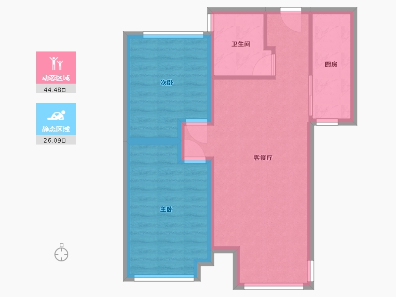 河北省-保定市-和园-62.00-户型库-动静分区