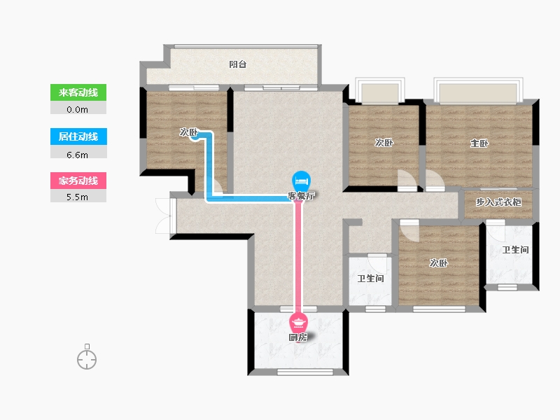 河南省-鹤壁市-建业黎阳府-117.00-户型库-动静线