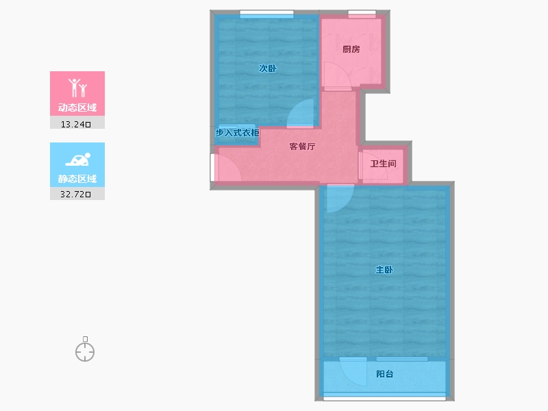 北京-北京市-教育街-3号院-48.00-户型库-动静分区